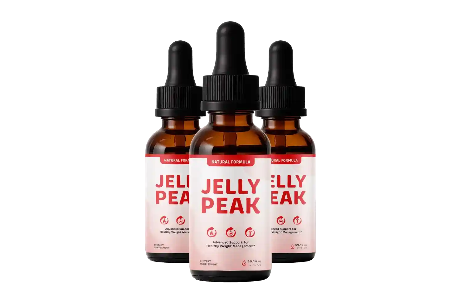 JellyPeak 6-bottle best value pack with 60-day money-back guarantee